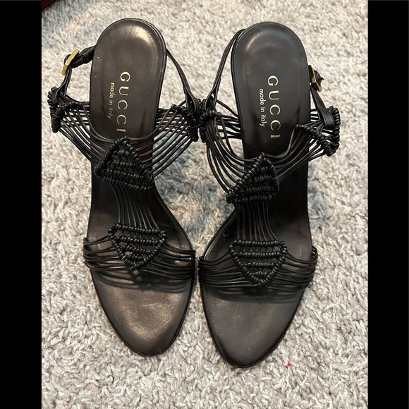 Authentic Gucci High Heel Sandal Size 6.5 - Picture 1 of 3